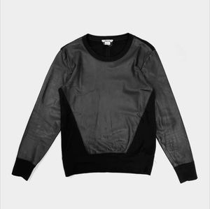 Genuine Leather Helmut Lang Top